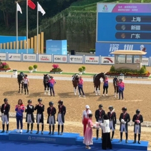 中國盛裝舞步新生代崛起|全運會團體賽上海隊奪金